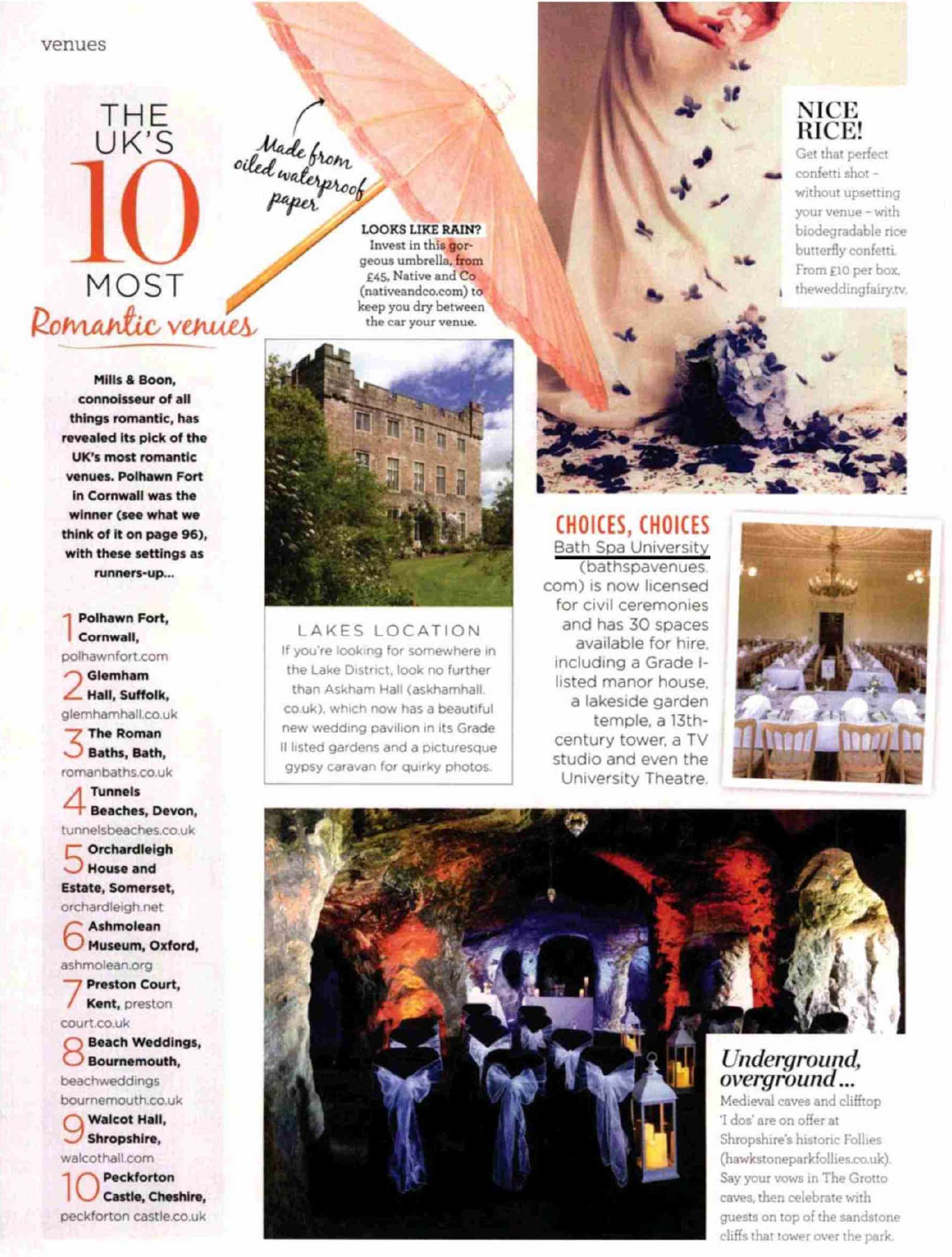 Wedding Venues and Services Magazine